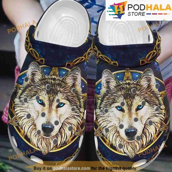Empire Wolf Crocband 3D Crocs