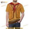 Encanto Unisex Shirt, Antonio Madrigal Costume, Disney Animation Cosplay 3D Shirt