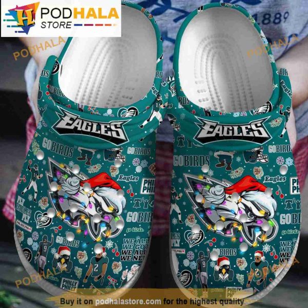 England Patriots NFL Christmas Crocband 3D Crocs Clog Shoes