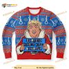 Epstein Didn’t Kill Himself Ugly Christmas Trump Wool Sweater