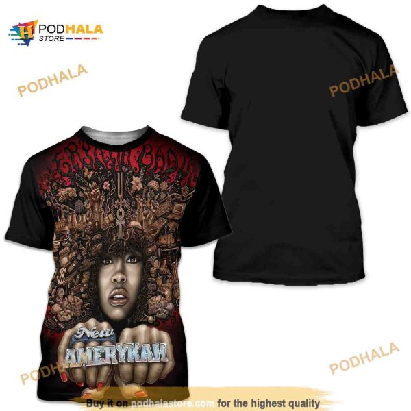 Erykah Badu New Amerykah 3D Shirt