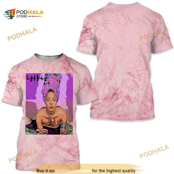 Erykah Badu Tie-Dye Graphic 3D Shirt