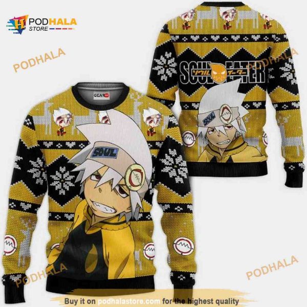 Evans Symbol Anime Soul Eater Xmas Ugly Christmas Sweater