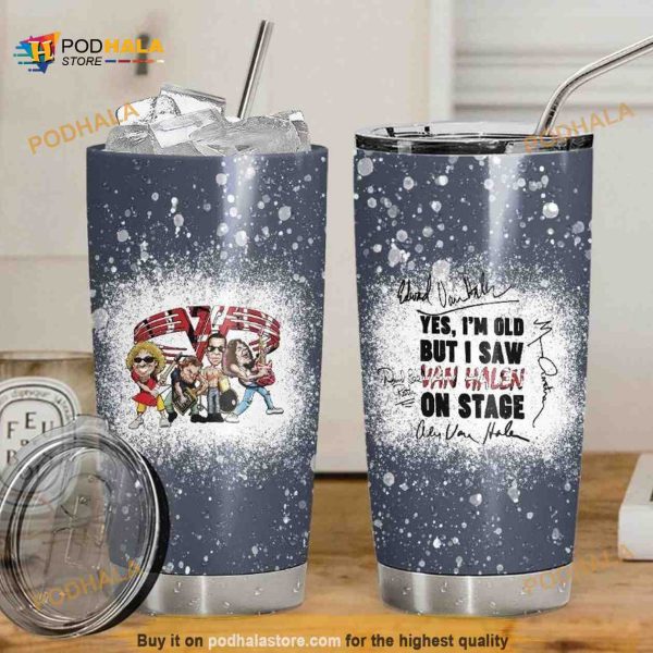 Evh Band Yes Im Old But I Saw Personalized Coffee Tumbler