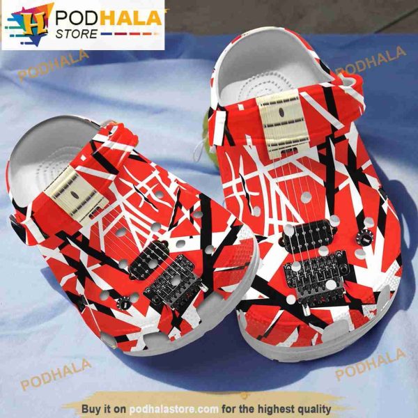 Evh Guitar Music Gifts Crocband 3D Crocs Clog Shoes