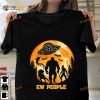 Ew People Bigfoot Dinosaur Ailen Horror Halloween Costume Shirt