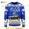 Eye Of The Tiger Gift For Xmas Party Ugly Christmas Sweater