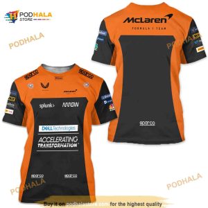 F1 McLaren Formula One Team Racing 3D Shirt