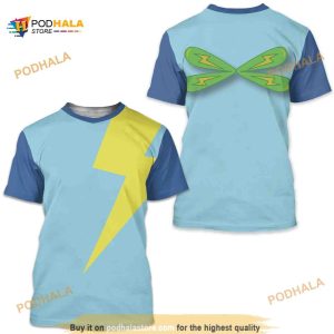 Fairy Jasper Kid's 3D Shirt - Bean Team Halloween Cosplay Costume