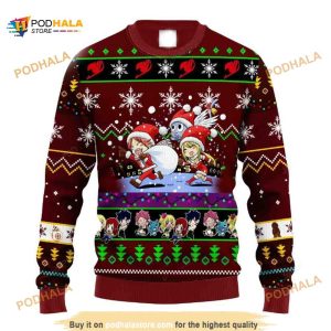 Fairy Tail Elf Ugly Wool Anime Christmas Sweater