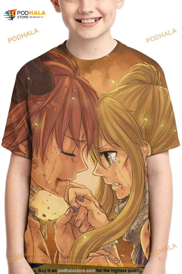 Fairy Tail Shirt 3D Graphic