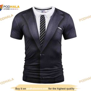 Fake Fashion Suit 3D Shirt