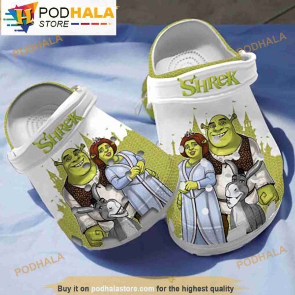Family Shrek Crocband 3D Crocs