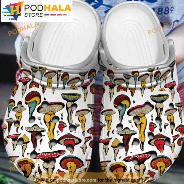 Fantasia Dancing Mushroom Crocband 3D Crocs