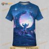 Far From Home Astronaut Space EDM Rave Festival 3D T Shirt