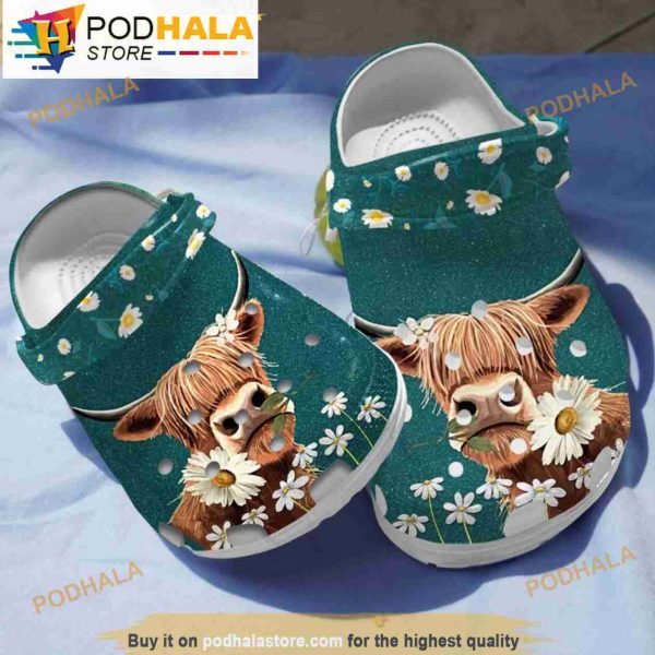 Farm House Highland Flower Crocband 3D Crocs