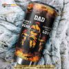 Fire Fighter Dad A Son First Hero Stainless Steel Cup Coffee Tumbler