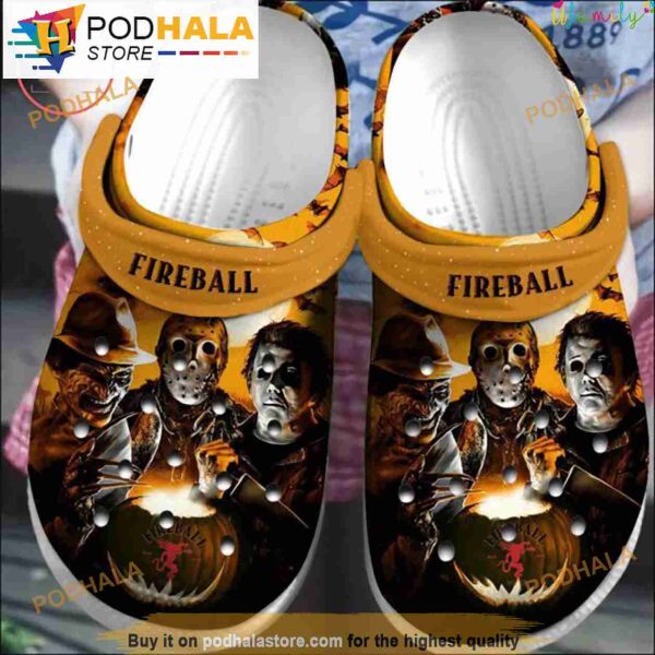 Fireball Movie Characters Crocband 3D Crocs Halloween