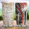 Firefighter I Choose You Stainless Steel Cup Coffee Tumbler