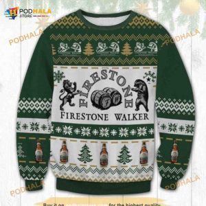 Firestone Walker Beer Xmas Ugly Wool Sweater