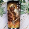 First In Last Out Firefighter Stainless Steel Cup Coffee Tumbler