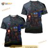 Five Nights at Freddy's Kid's Casual Shirt 3D Teens