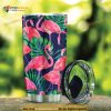 Flamingo Tropical Gift Travel Coffee Tumbler All Over Print
