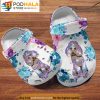 Floral Poodle Dog Mom 3D Crocs Crocband
