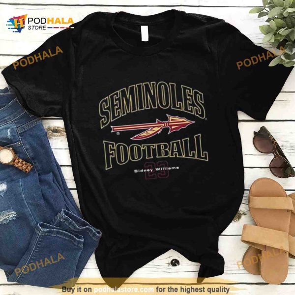Florida State Seminoles Sidney Williams 2023 NCAA Football Shirt