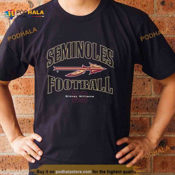 Florida State Seminoles Sidney Williams 2023 NCAA Football Shirt