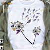 Flower Halloween Costume Quartz Crystal Witch Hat Halloween Shirt