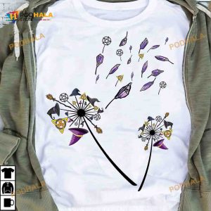 Flower Halloween Costume Quartz Crystal Witch Hat Halloween Shirt
