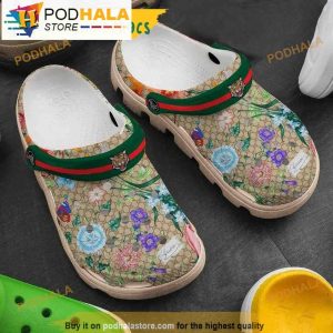 Flower Tiger Gucci 3D Crocs Crocband Slippers