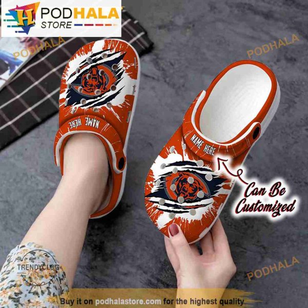 Football Customized Bears NFL 3D Crocs