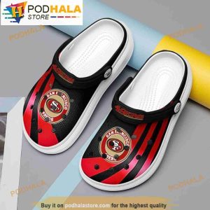 Football Logo San Francisco 49ers NFL 3D Crocs