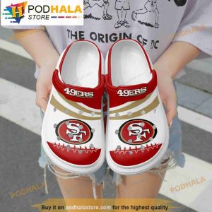 Football Team San Francisco 49ers NFL 3D Crocs