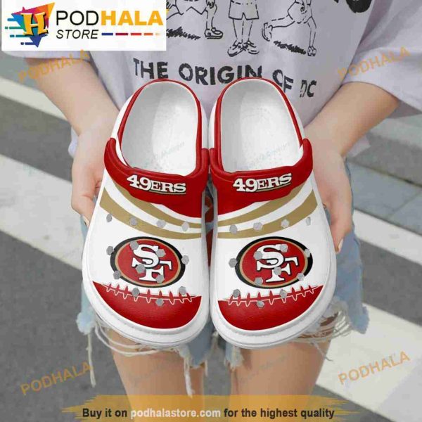 Football Team San Francisco 49ers NFL 3D Crocs