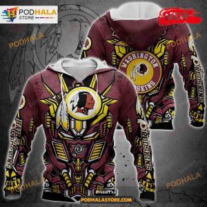 SALE] Washington Commanders Personalized NFL Jersey Hoodie 3D