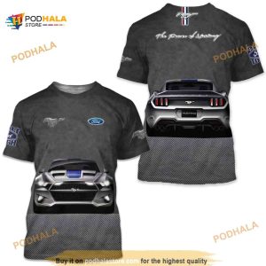 Ford Mustang 3D full Printed Fashion Tshirt