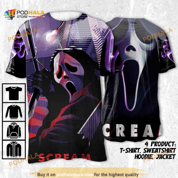 Forger The Rules Scream, Movie 3D Shirt