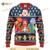 Fraggle Rock Sublimated Adult Ugly Christmas Sweater