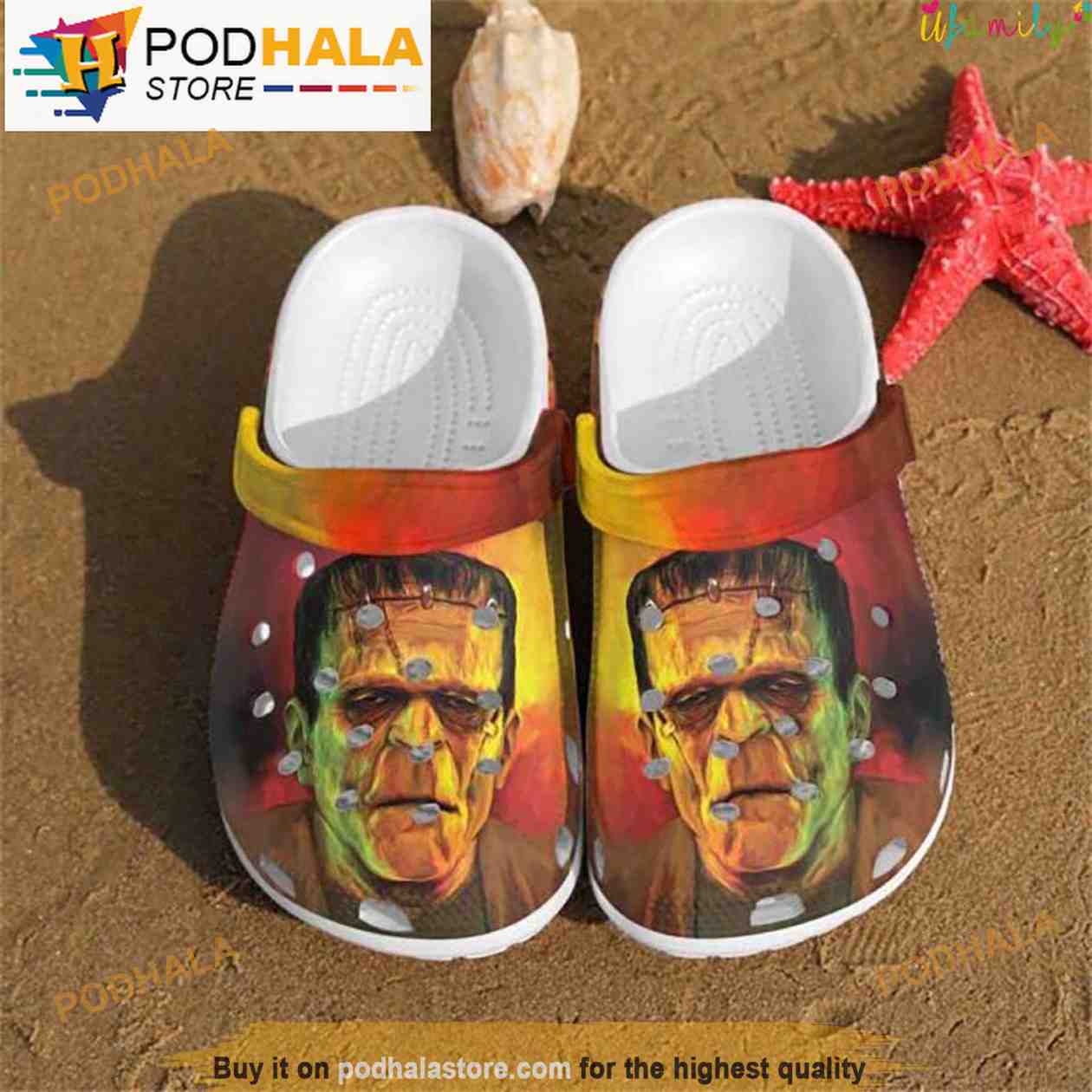 Frankenstein Horror Movie 3D Crocs Crocband Halloween Frankenstein Horror Movie 3D Crocs Crocband Halloween