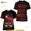 Freddy Krueger Never Sleep Again 3d Tshirt