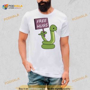 Free hugs the snake Shirt 2