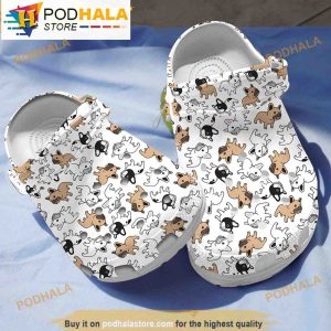 French Bulldog Dog Gifts 3D Crocs Crocband Slippers