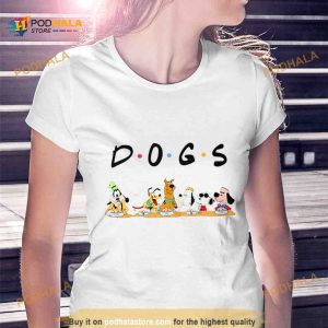Friends Dogs Cartoon Scooby Doo Snoopy Griffin Shirt 2