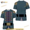 Frozen 2 Costume, Lieutenant Destin Mattias 3D Shirt