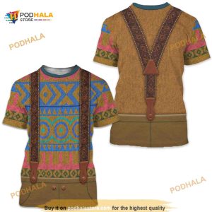 Frozen Costume, Oaken Shirt, Frozen Shirt, Disney Christmas 3D Shirt