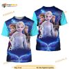 Frozen Elsa Anna Kristoff Button Overalls Patterns Disney 3D Shirt