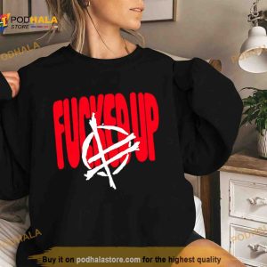 Fucked Up Big Text Shirt